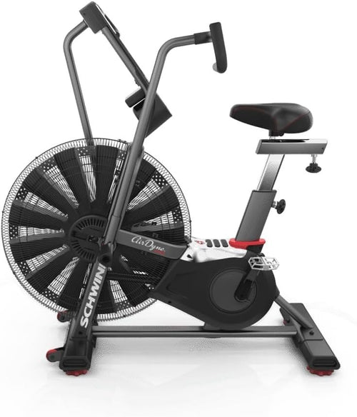 Airdyne Air Bike Unlimited Resistance HIIT Trainer with LCD Watt Console
