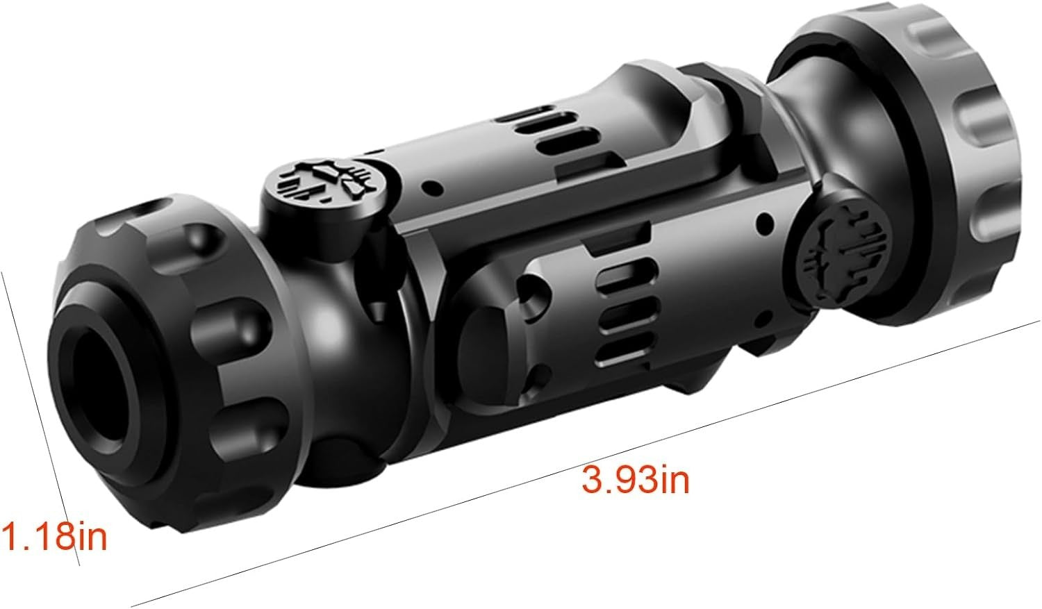 Metal EDC Fidget Slider Silent Click Stress Relief Pocket Toy Adults