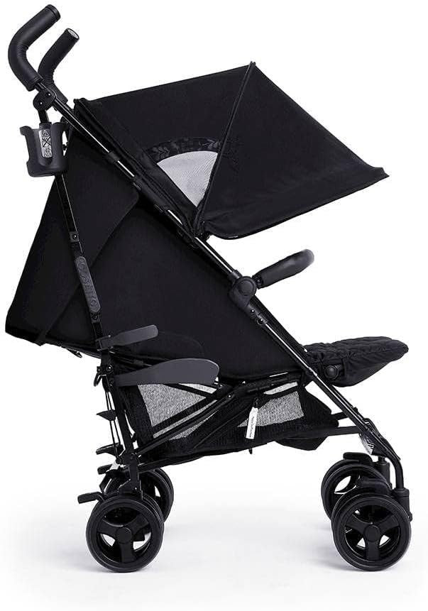 Slim Fold Pushchair for Newborns to 25kg, All-Weather Set, Easy Carry