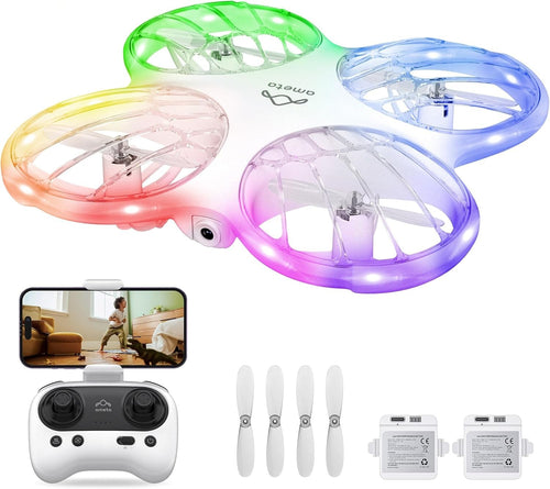 Kids Drone with 1080P Camera, STEM Learning, 3D Flip & RGB Lights