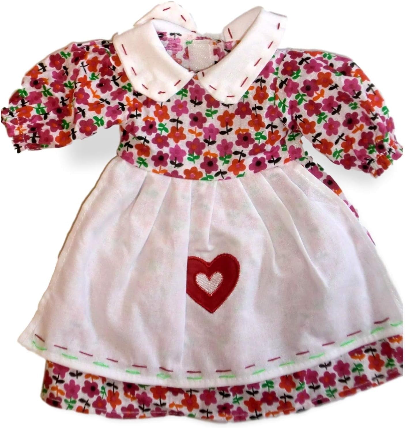 40cm Personalised Rag Doll with 2 Dresses Keepsake Gift Birthday Christening