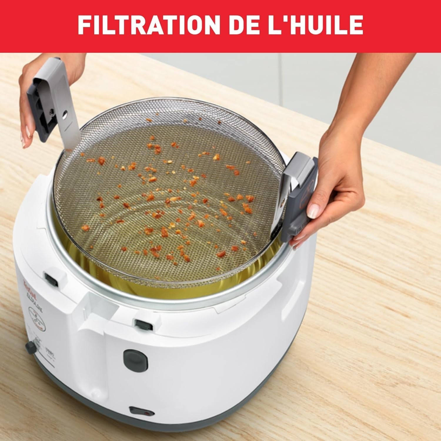 2.1L Deep Fat Fryer 1900W Electric Oil Fryer Auto Lid Opening