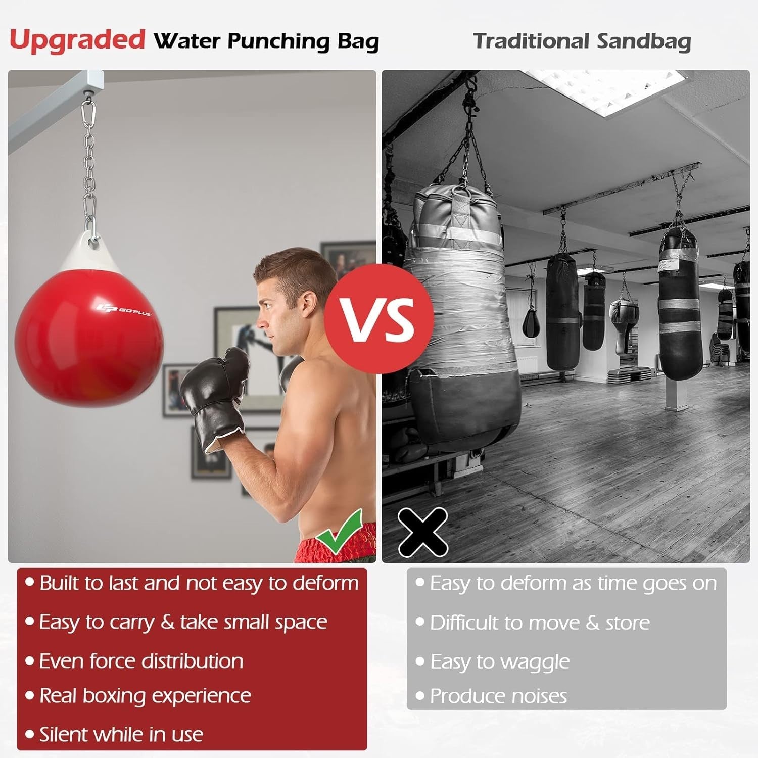 Aqua Boxing Training Bag Water Impact Punch Bag MMA Fitness
