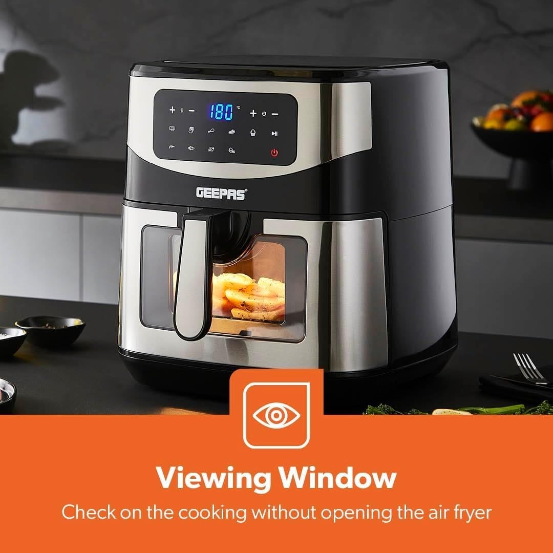 XL Air Fryer 9.2L | Digital Touch Display Window | 9 Presets Fast Healthy Cookin