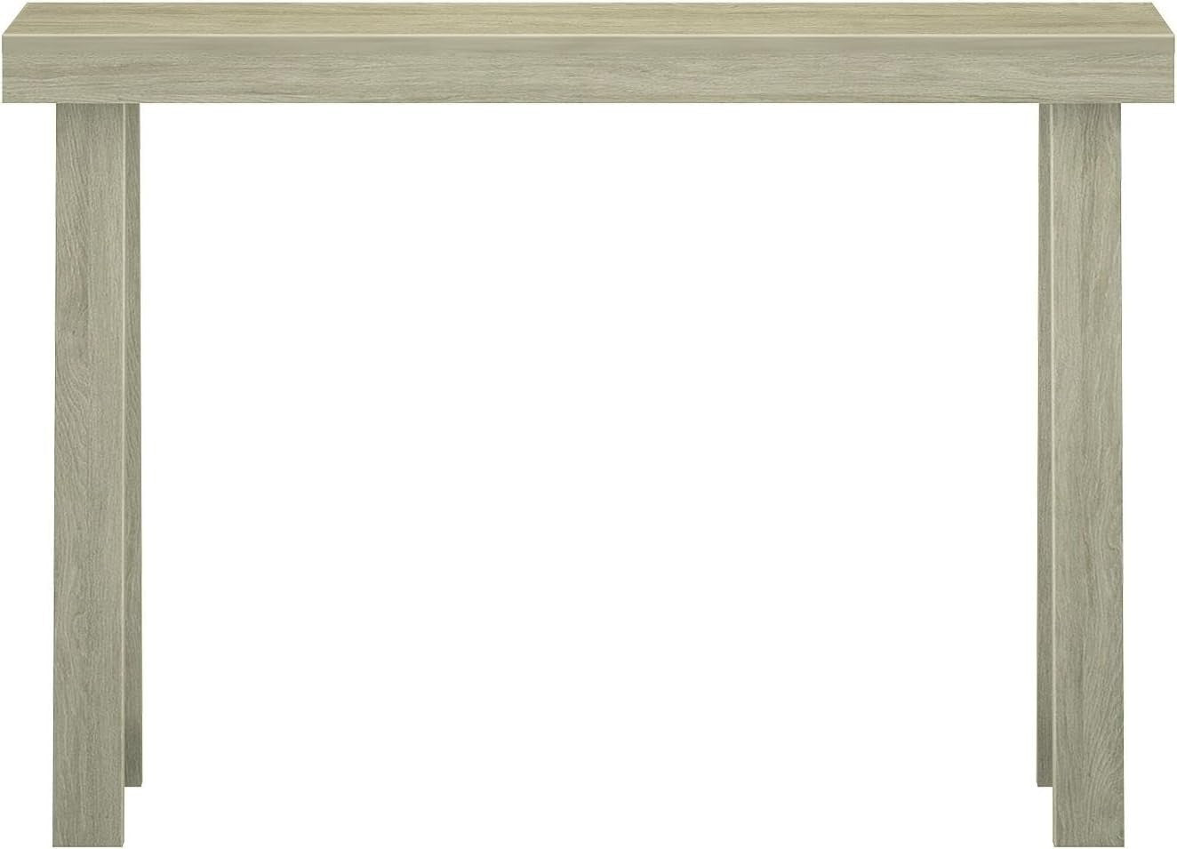 46 Inch Narrow Solid Wood Console Table – Stylish Hallway Sofa Accent