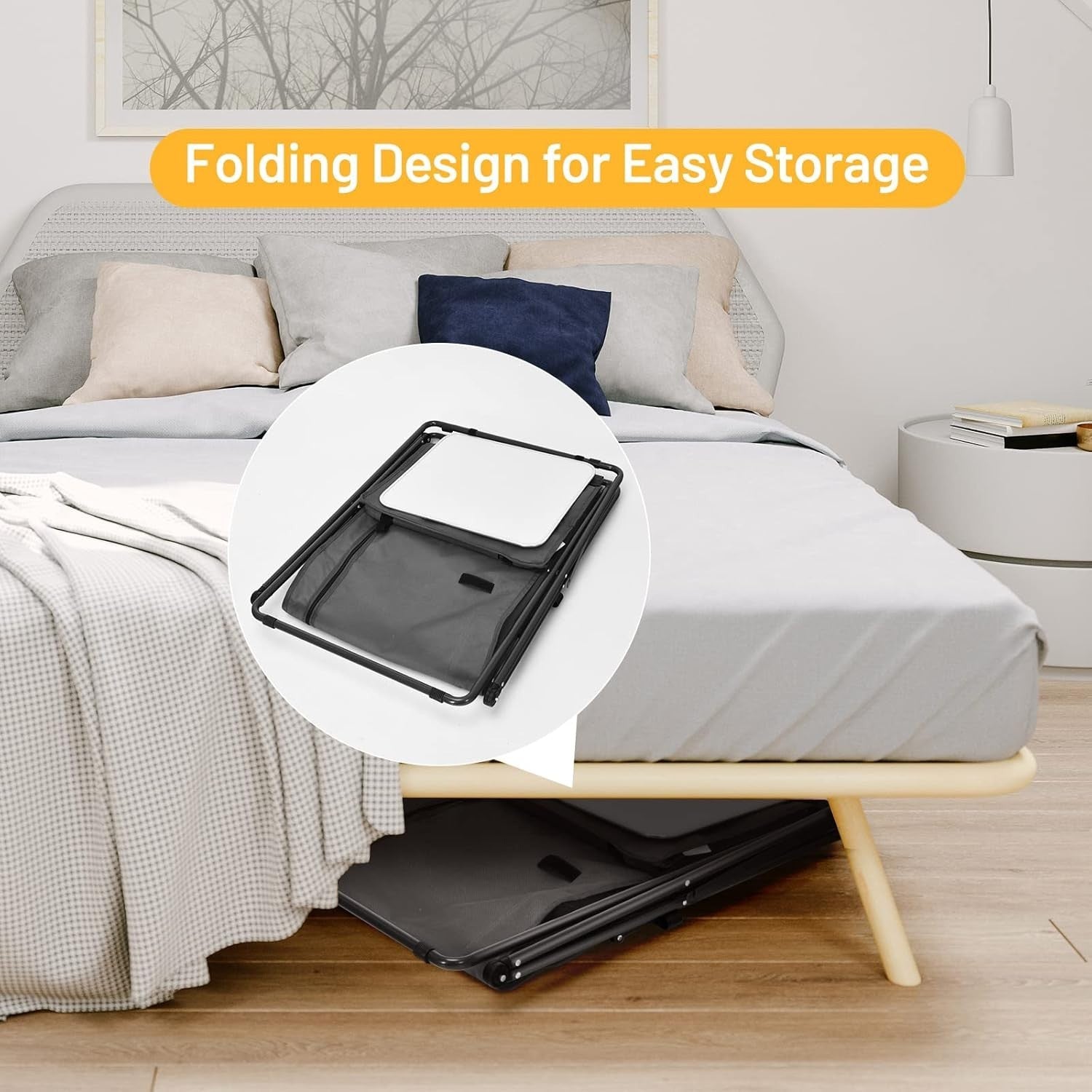 Folding Camping Cupboard 3 Shelves Waterproof Portable BBQ Storage Unit