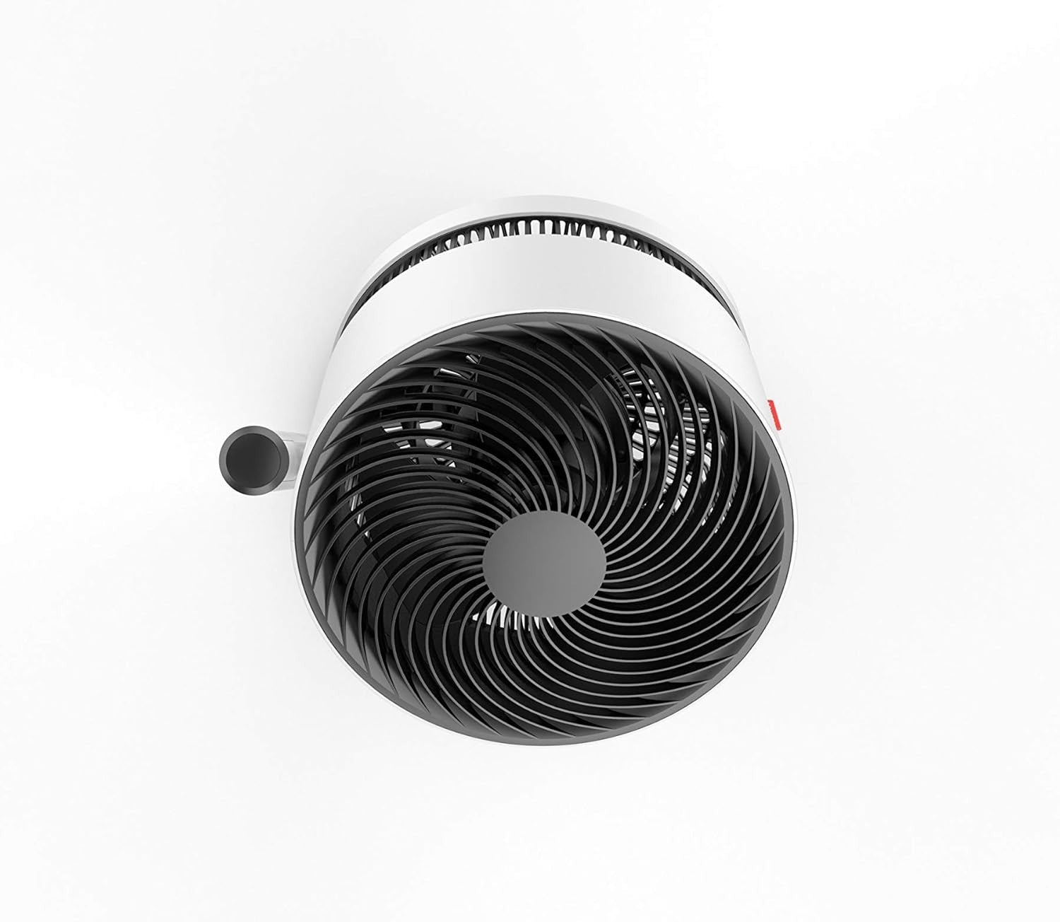 Modern 4-Speed Adjustable Pedestal Air Circulator Fan Quiet Cooling White 121cm