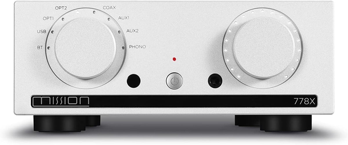 778X Integrated Stereo Amplifier HiFi Audio Receiver Silver