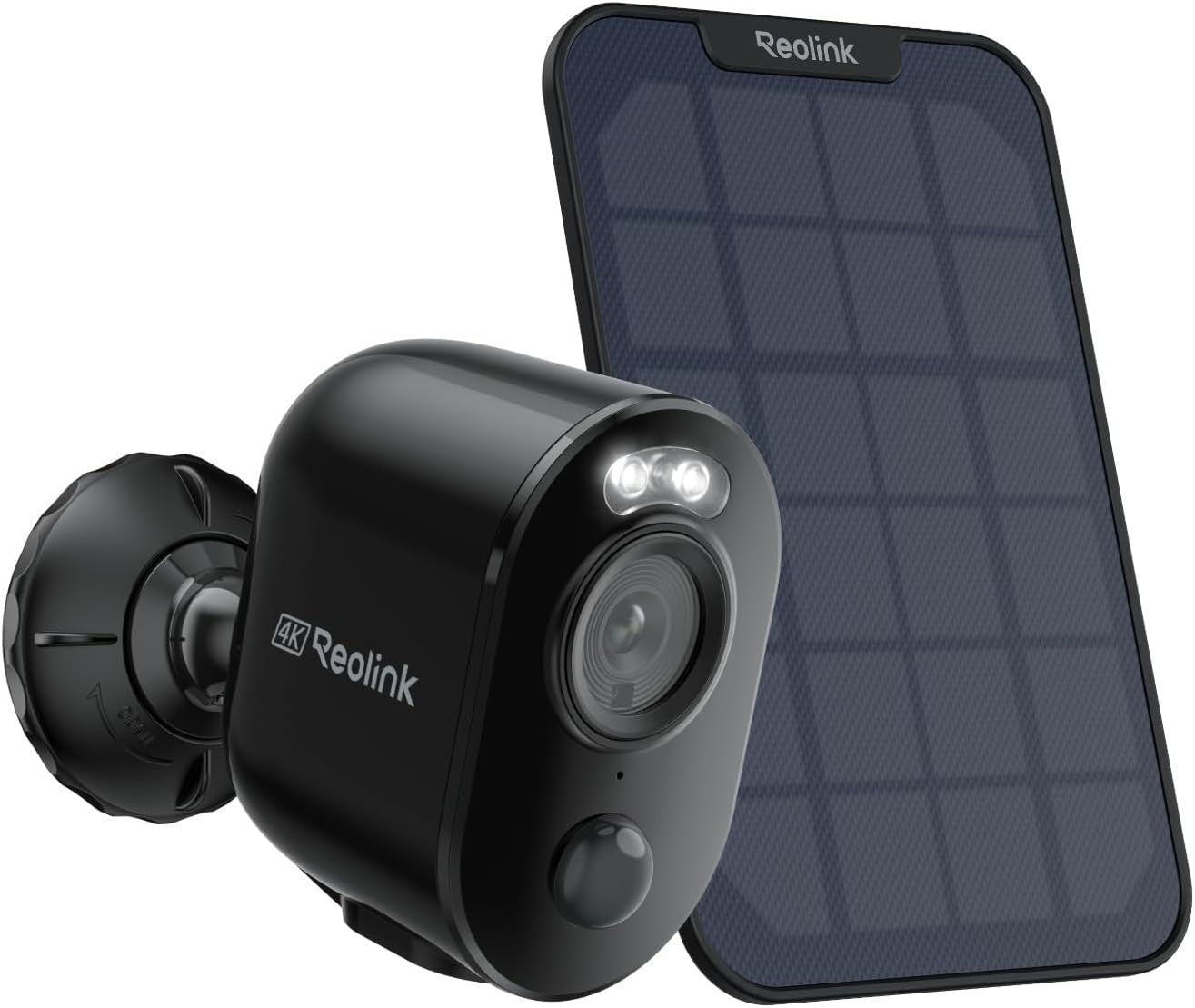 4K Solar Security Camera Wireless Color Night Vision Alexa CCTV