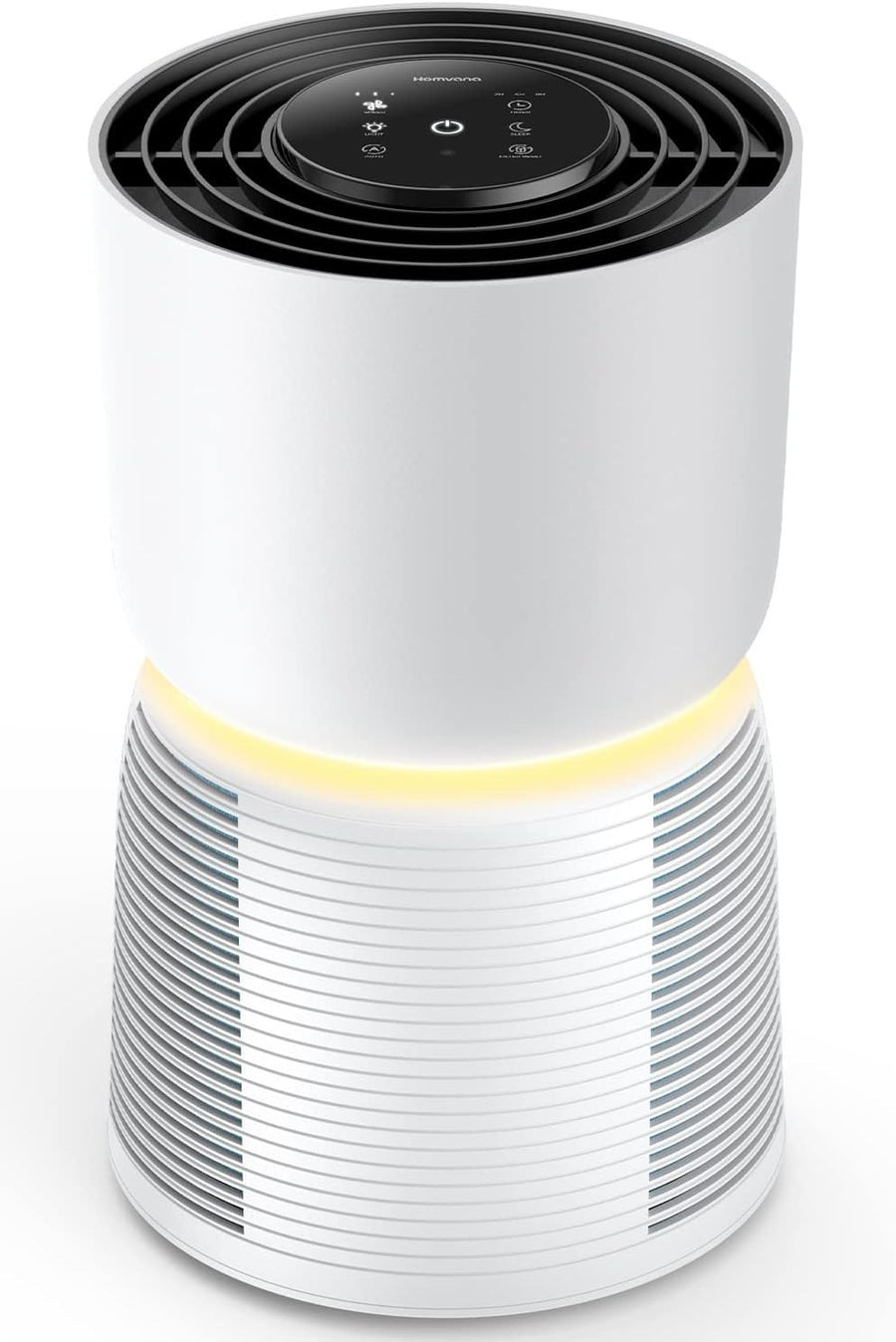 H13 HEPA Air Purifier Bedroom 6 Stage Filter Quiet 22dB Pets Allergy
