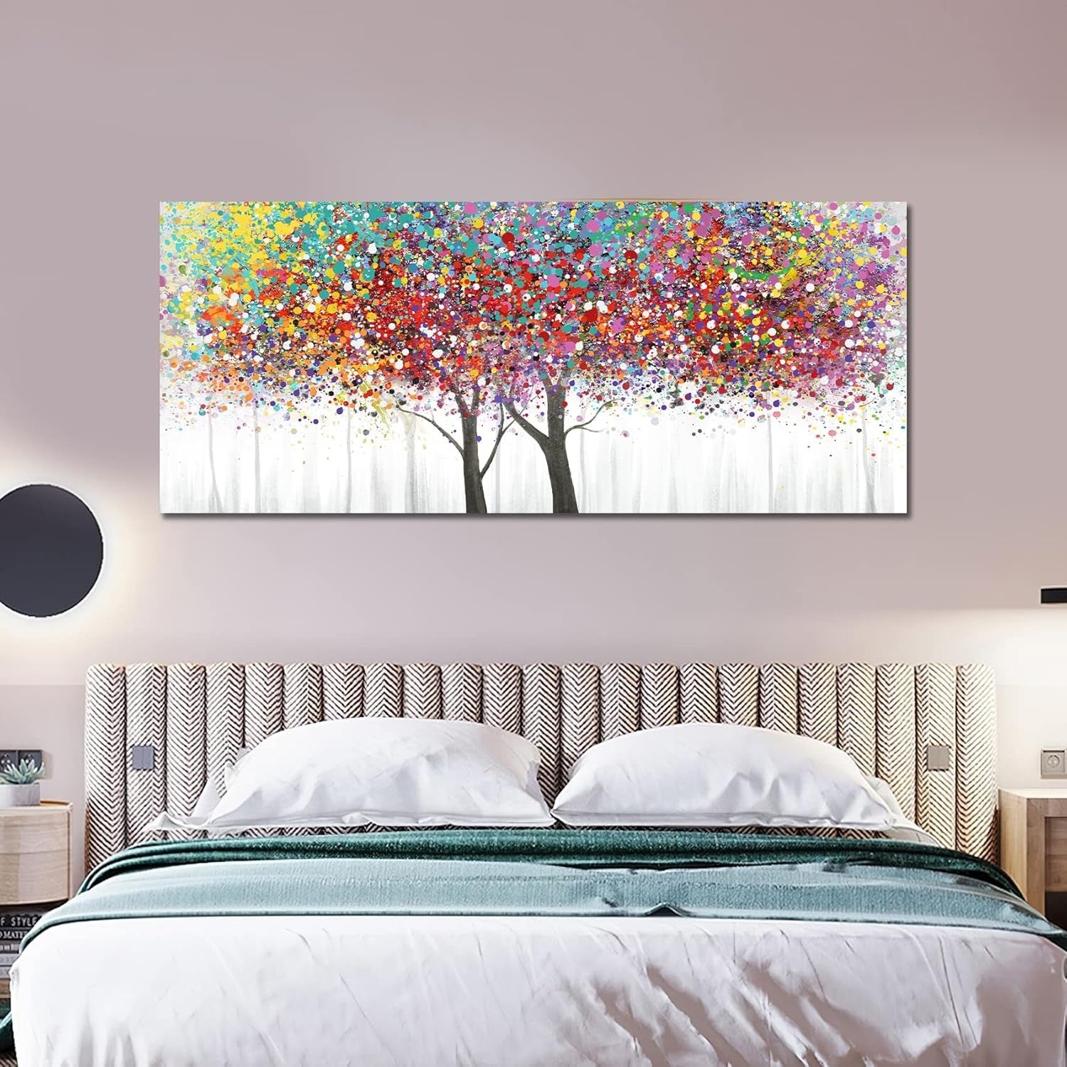 Large Tree of Life Canvas Wall Art 50x120cm Framed Abstract Decor