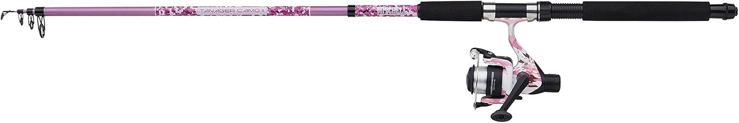 Freshwater Fishing Combo 2.1m Telescopic Rod Pink