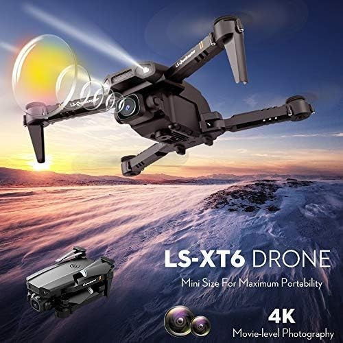 4K Dual Camera Drone Quadcopter Track Flight Gesture Photo Video RC