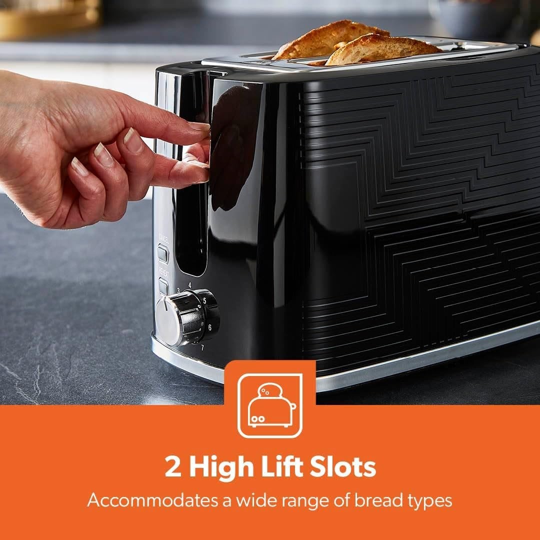 Coffee Maker Kettle Toaster Set | 1.5L Programmable Machine + 1.7L Fast Boil