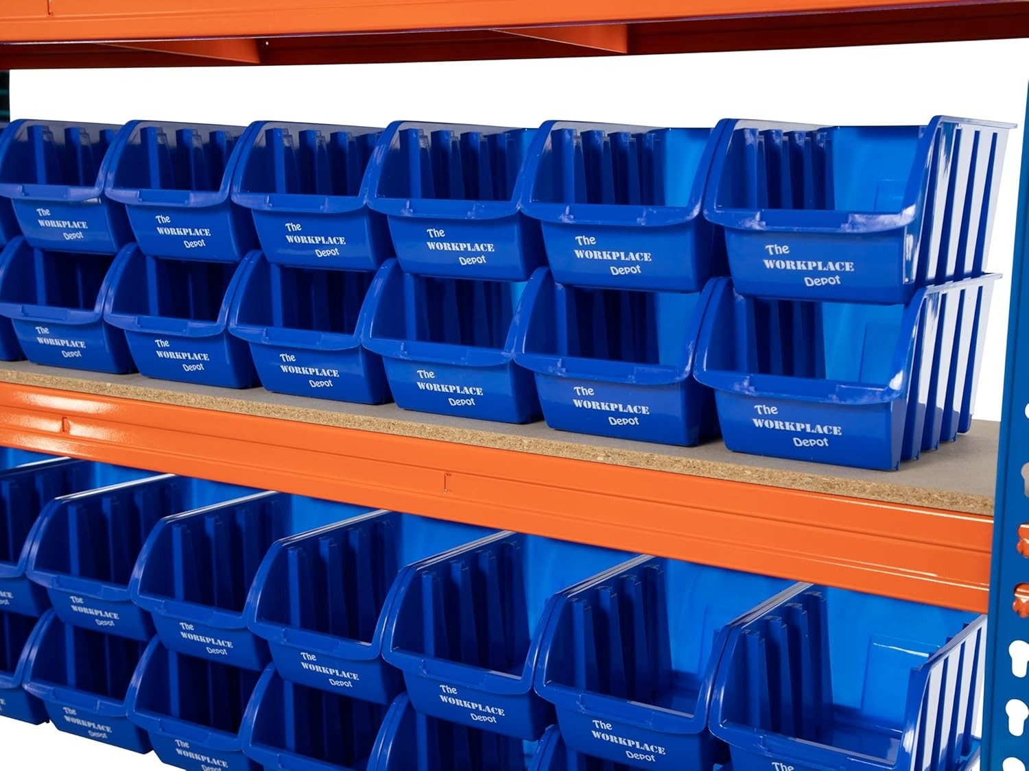 Heavy Duty Garage Workbench 179cm 400kg UDL with Shelves & 70 Storage Bins