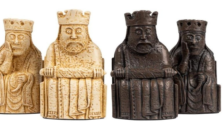 Luxury Isle of Lewis Chess Set 51cm Board | Medieval Replica Pieces & Box