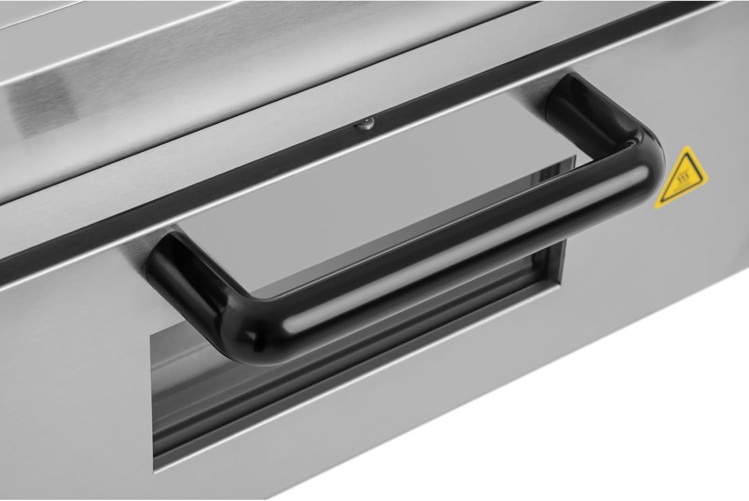 Electric Pizza Oven 2000W Fireclay Stone Large 40cm Surface Timer 120min