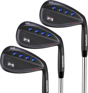 Right Hand Forged Golf Wedge Set 52° 56° 60° Stiff Steel High Spin