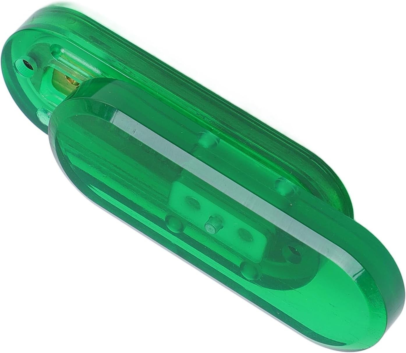 Acrylic Brass Push Card Fidget Slider Haptic Stress Relief Pocket Toy
