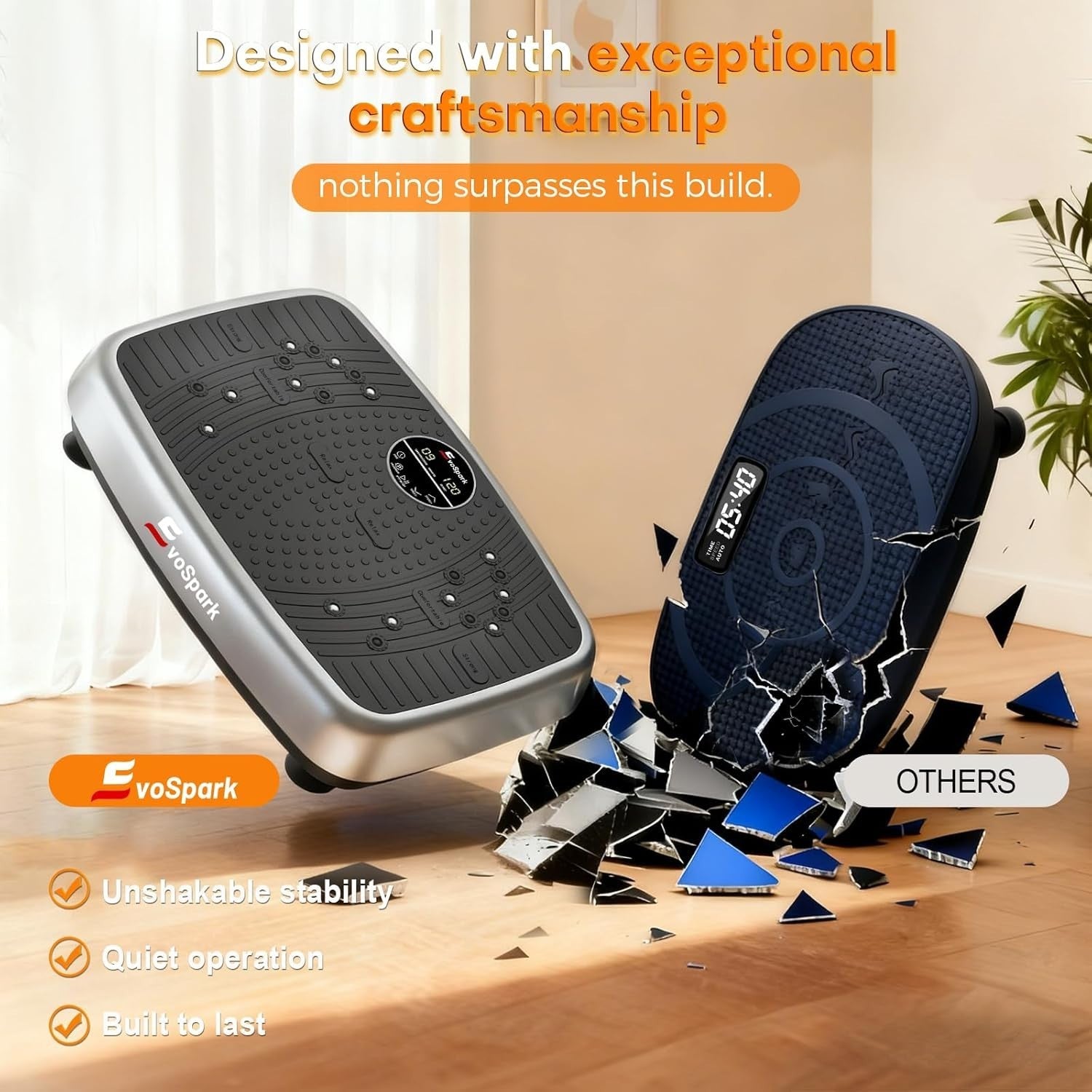2D 3D Vibration Plate Exercise Platform Dual Motor Lymphatic Trainer