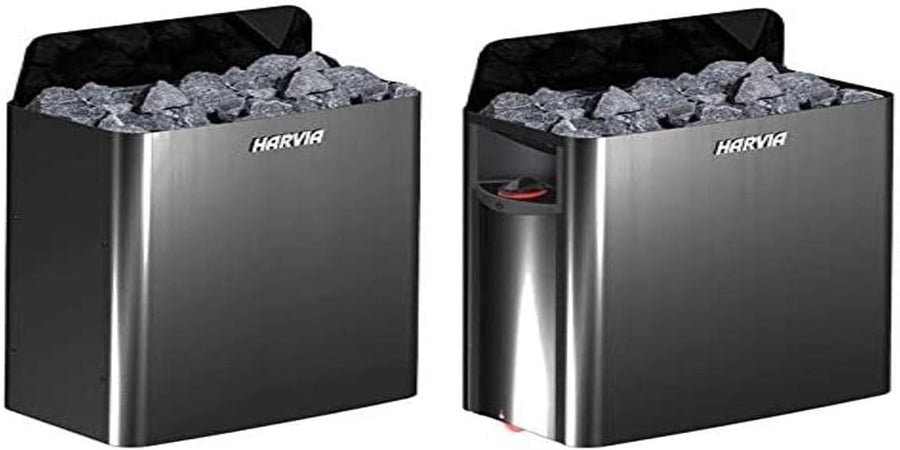 Wall Black Sauna Stove 6.0 kW – DIY Sauna Oven Without Control Unit