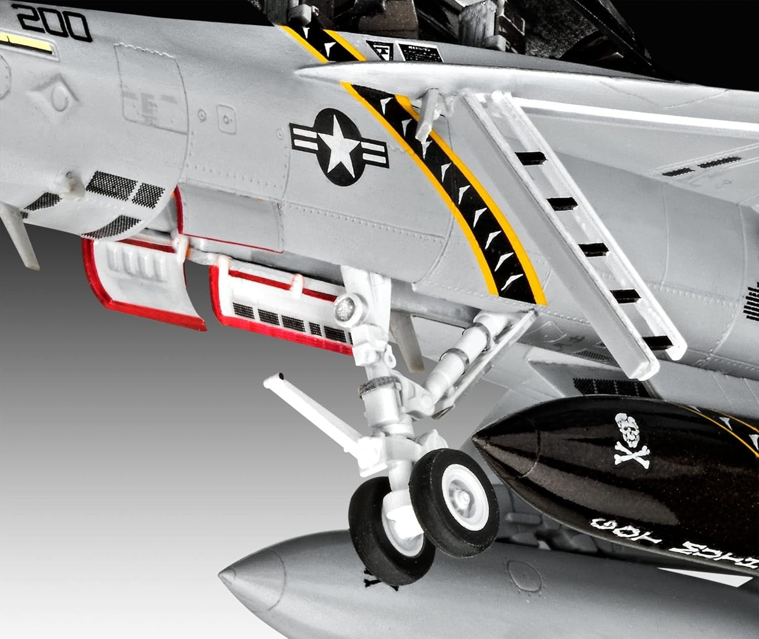 1:72 F/A-18F Super Hornet Jet Model Kit • Detailed Cockpit • Unpainted
