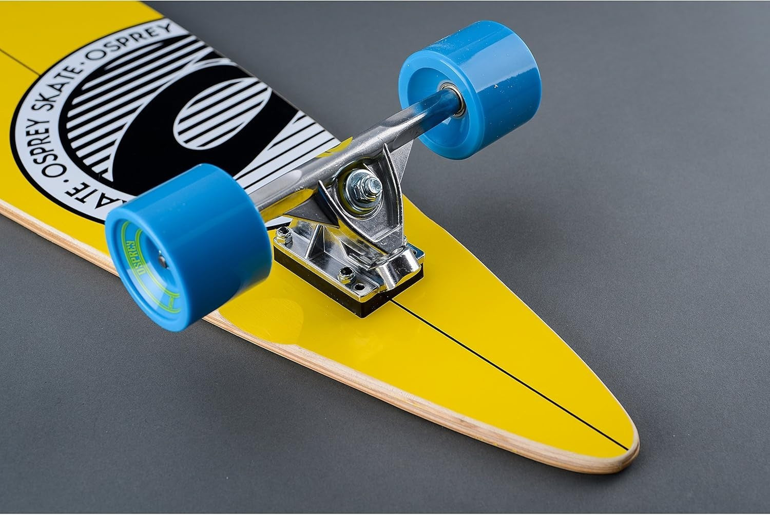 Pintail Longboard Complete 40in Maple Carving Cruiser Skateboard Adult Kids