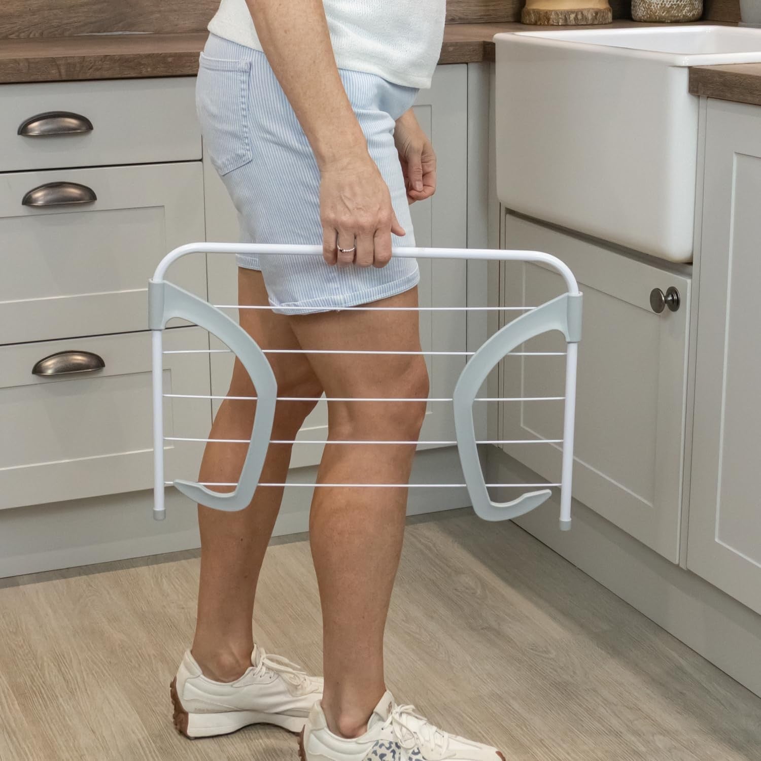 Over Door Radiator Clothes Airer Compact Drying Rack Space Saving 3m