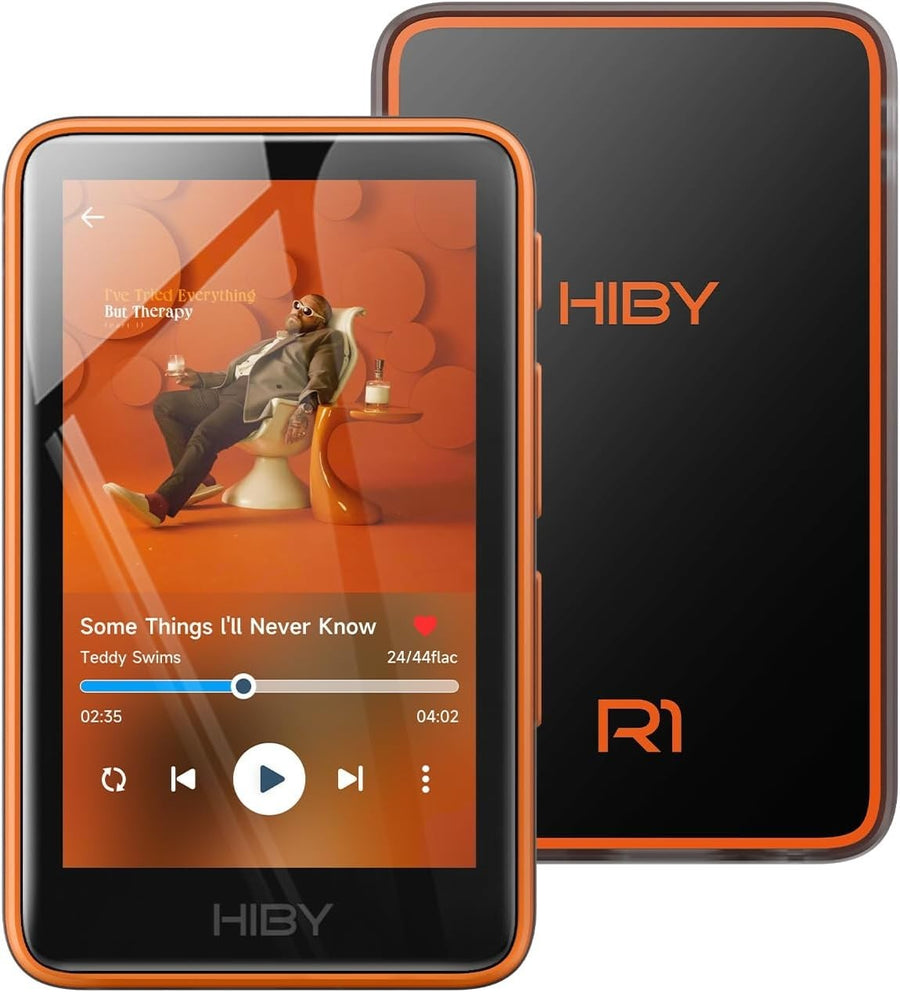 HiFi Lossless MP3 Player Bluetooth 5.1 Touchscreen 2TB Expandable DSD256 15h