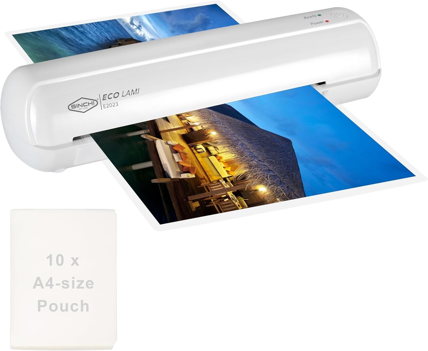 A4 Laminator Machine 75–125 Mic Thermal Fast Seal Jam Release Auto Shut Off