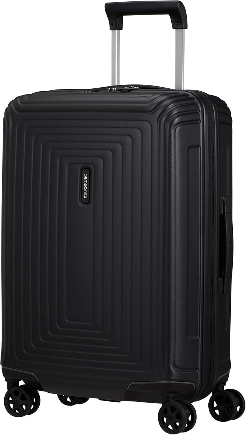 55cm Cabin Spinner Suitcase Polycarbonate Hard Shell Lightweight Quiet Wheels