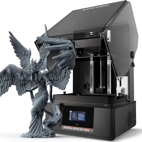 Large Resin 3D Printer 13.6” 7K Mono LCD Auto Resin Feed High Precision