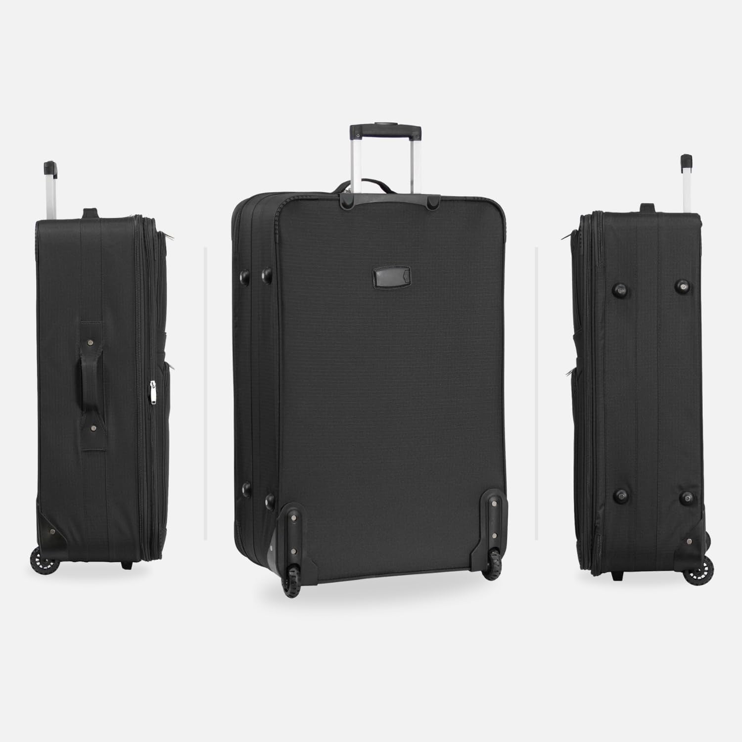 29” Large Expandable Soft Suitcase Lightweight 2 Wheel Check In Luggage 92L
