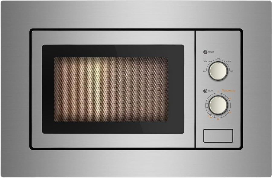 Cookology 17L Built-in Microwave Stainless Steel Integrated Frame Trim