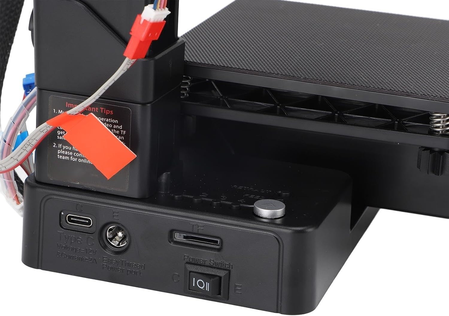Compact High Accuracy 3D Printer Fast Heat Beginner PLA TPU ABS UK Plug