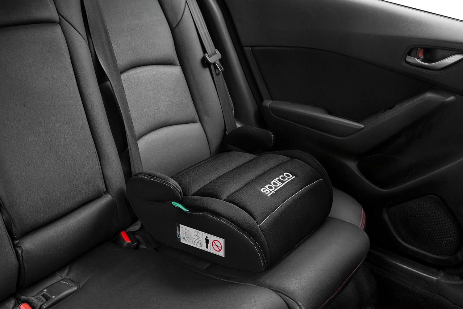 i-Size Booster Seat 125–150cm Child Car Seat R129 Lightweight Black