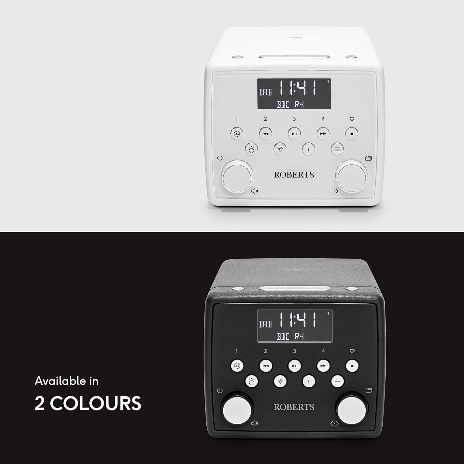 FM/DAB/DAB+ Digital Radio with Bluetooth, CD Player & Alarms