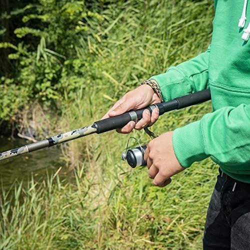 1.82M Telescopic Rod & Reel Combo for Trout & Perch Fishing with Lures
