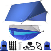 Camping Hammock Tent with Rain Fly | Double Outdoor Hammock