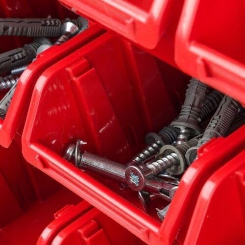 Wall Mounted Peg Board Tool Organizer Garage Storage Bin Rack Set