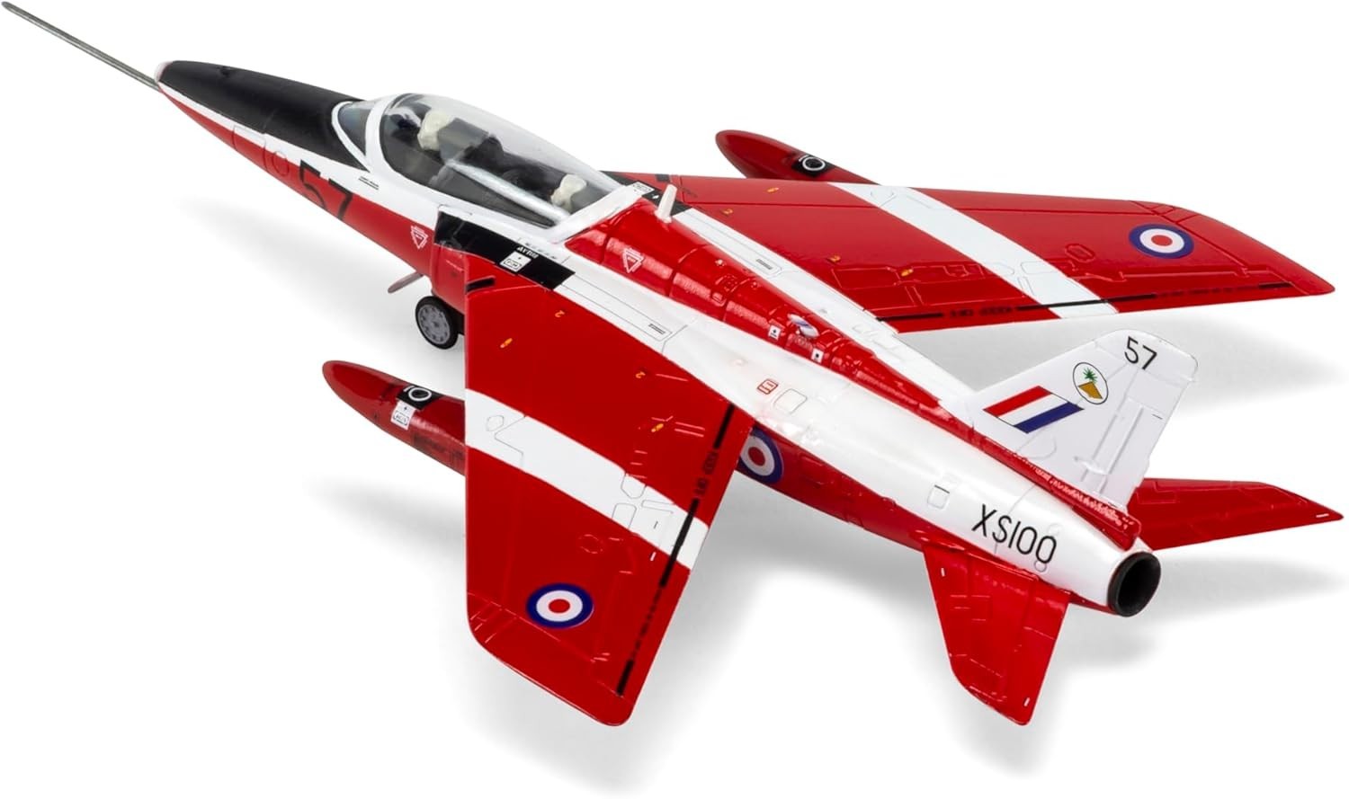1:72 Scale Model Jet Aircraft Kit with Sprues & Decals - Advanced Assembly Set