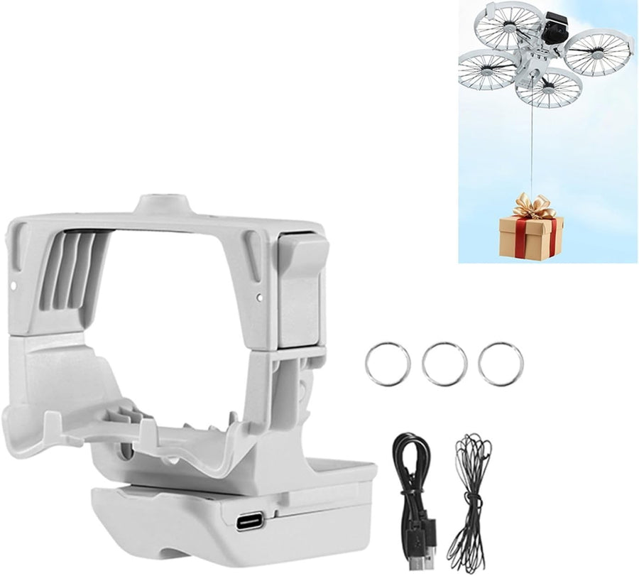 Drone Airdrop System for DJI FLIP with Payload Release & 1/4 Screw