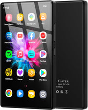 96GB MP3 MP4 Player Black 5" Android 13 Bluetooth WiFi