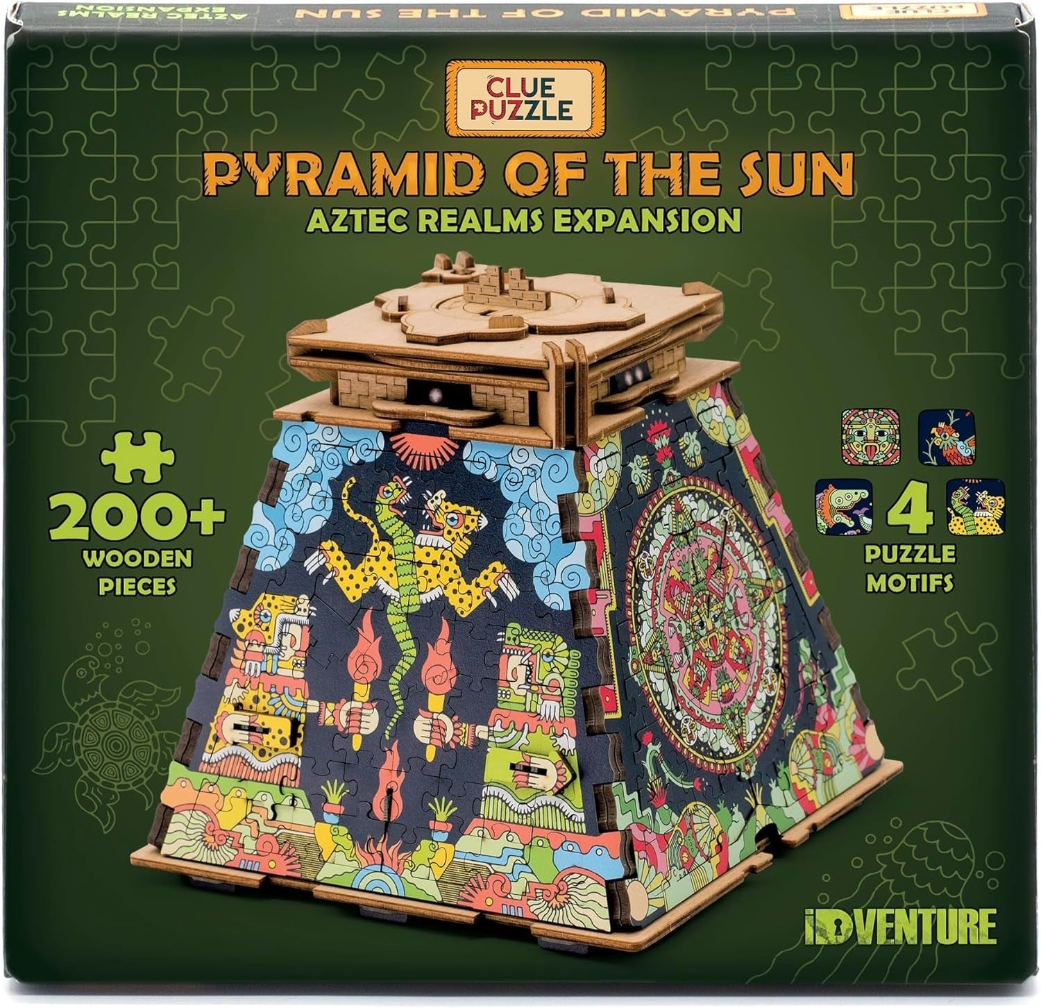 200+ Piece Wooden Puzzle Expansion - Aztec Realms Escape Room Gift