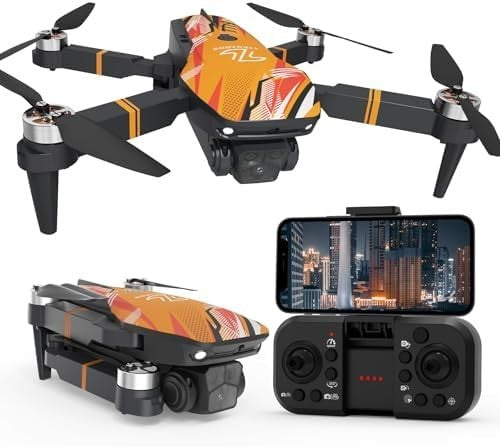 TTROARDS Mini Drone 1080P Camera, Brushless Motor, Foldable, Obstacle Avoid