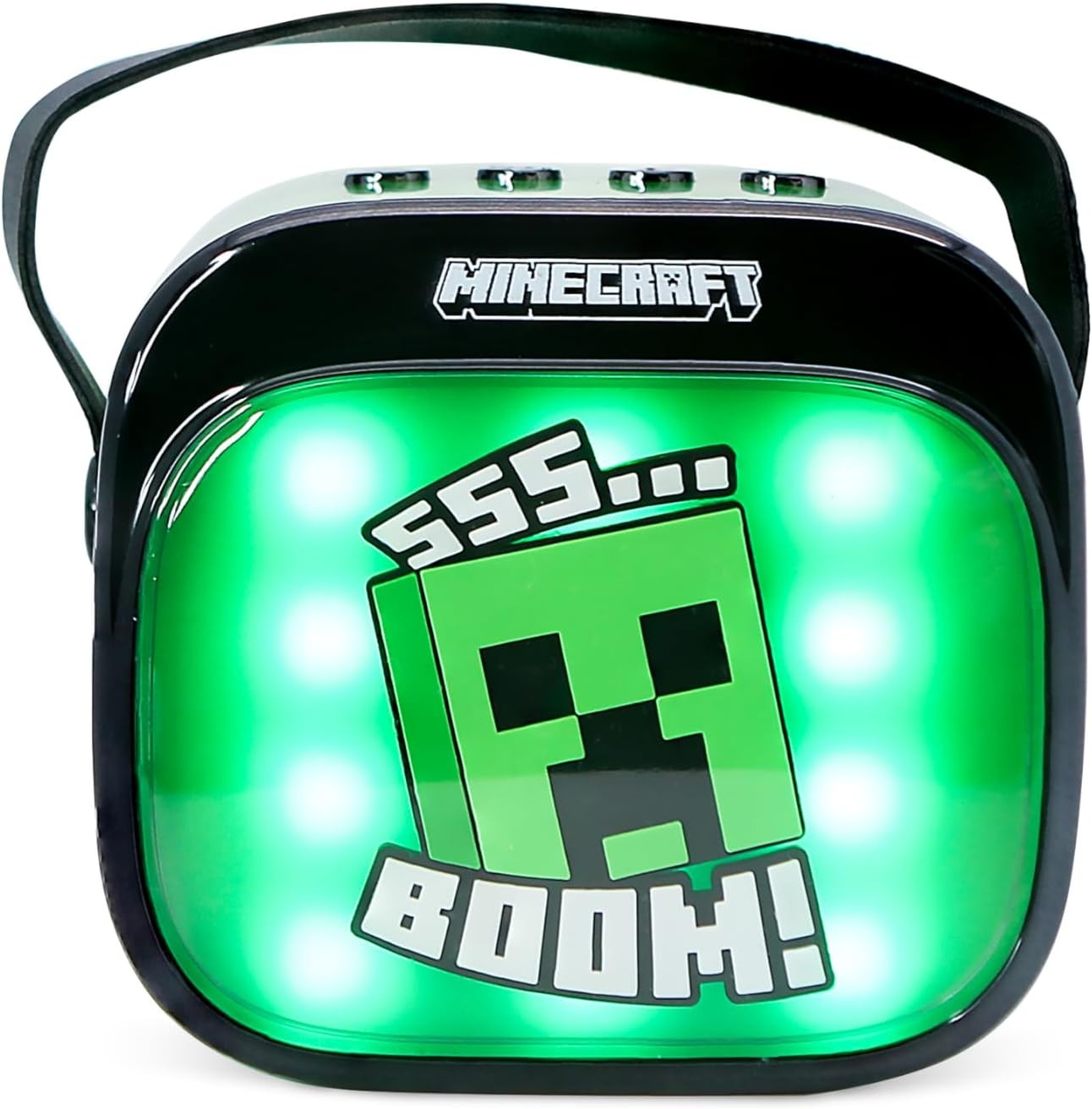 Kids Bluetooth Karaoke Speaker with Mic LED Light Up Party Set
