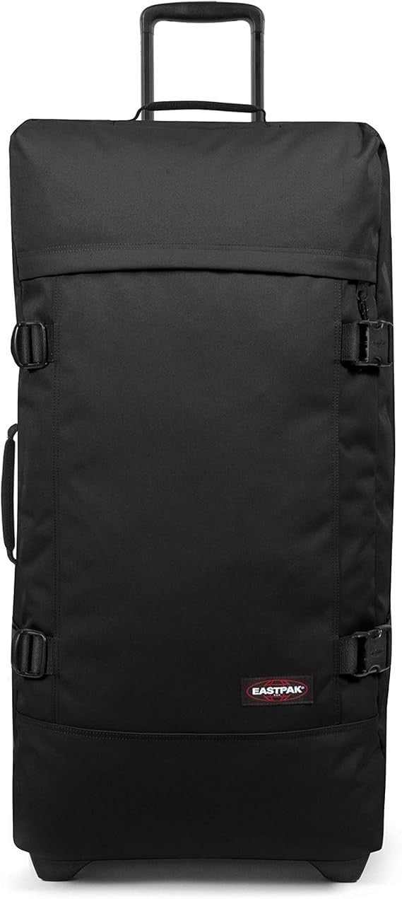 Extra Large 121L Travel Suitcase Soft Shell Wheeled Luggage Double Compartment