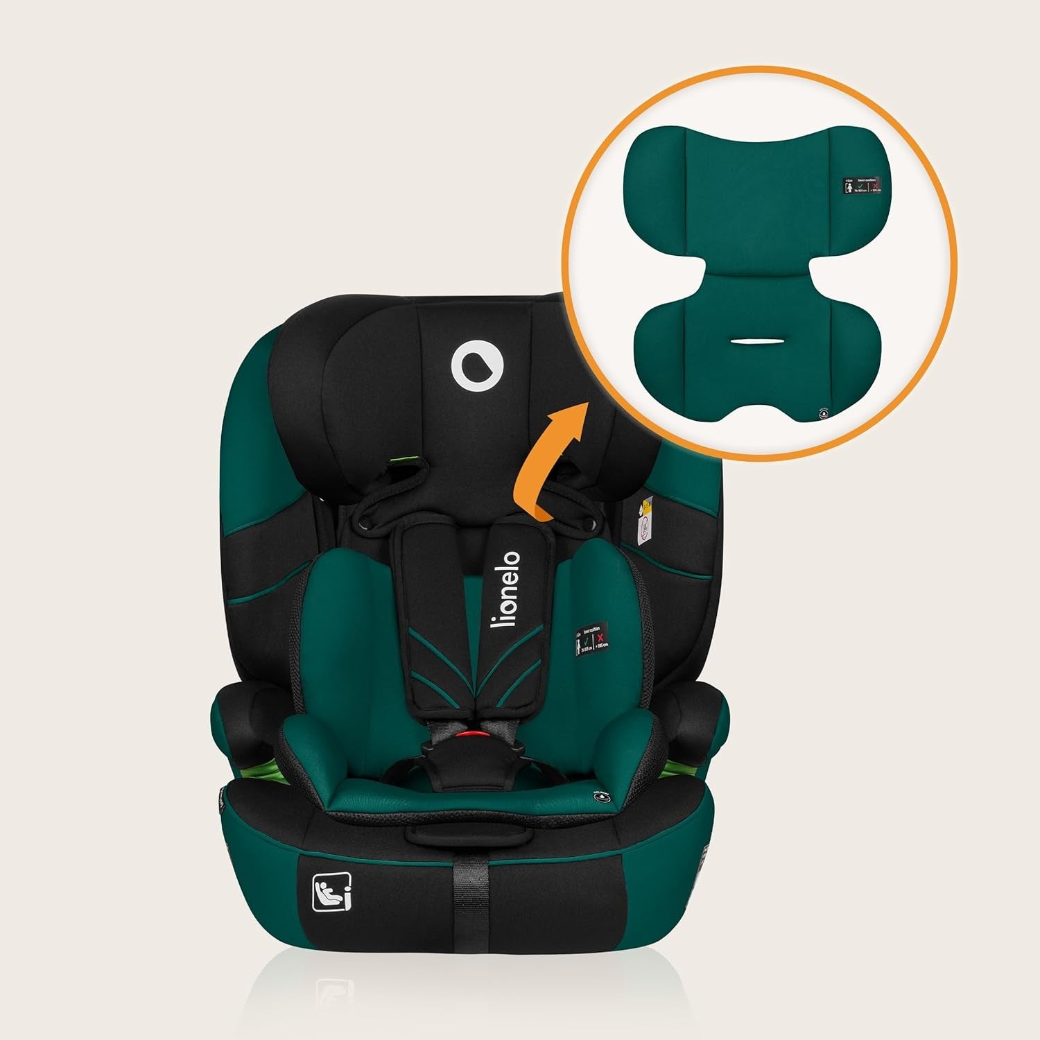 i-Size Child Car Seat Group 1/2/3 9–36kg Adjustable Headrest Side Protection