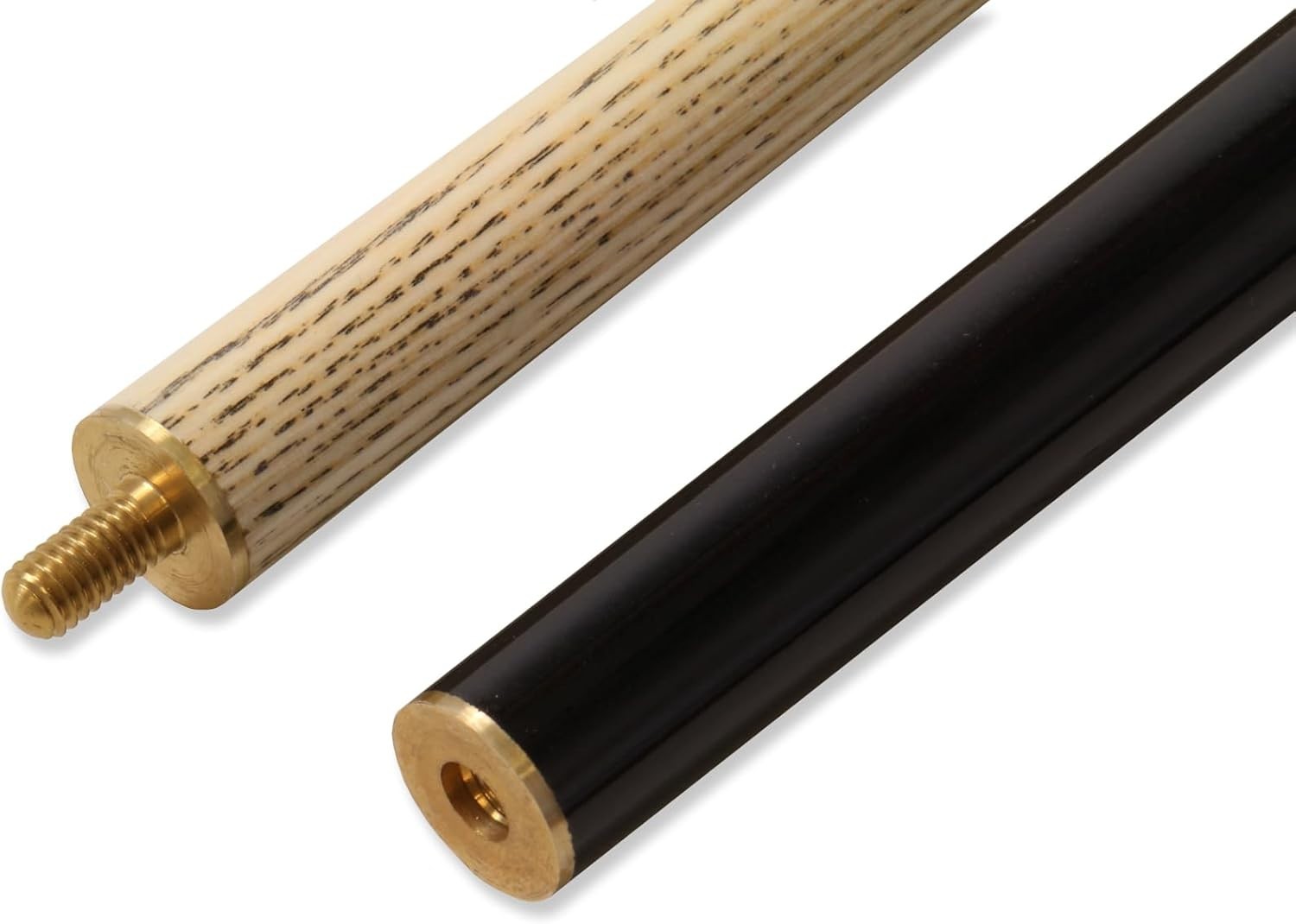 57in Snooker Pool Cue 2pc Centre Joint 9.5mm Tip Budget Cue 17-18oz