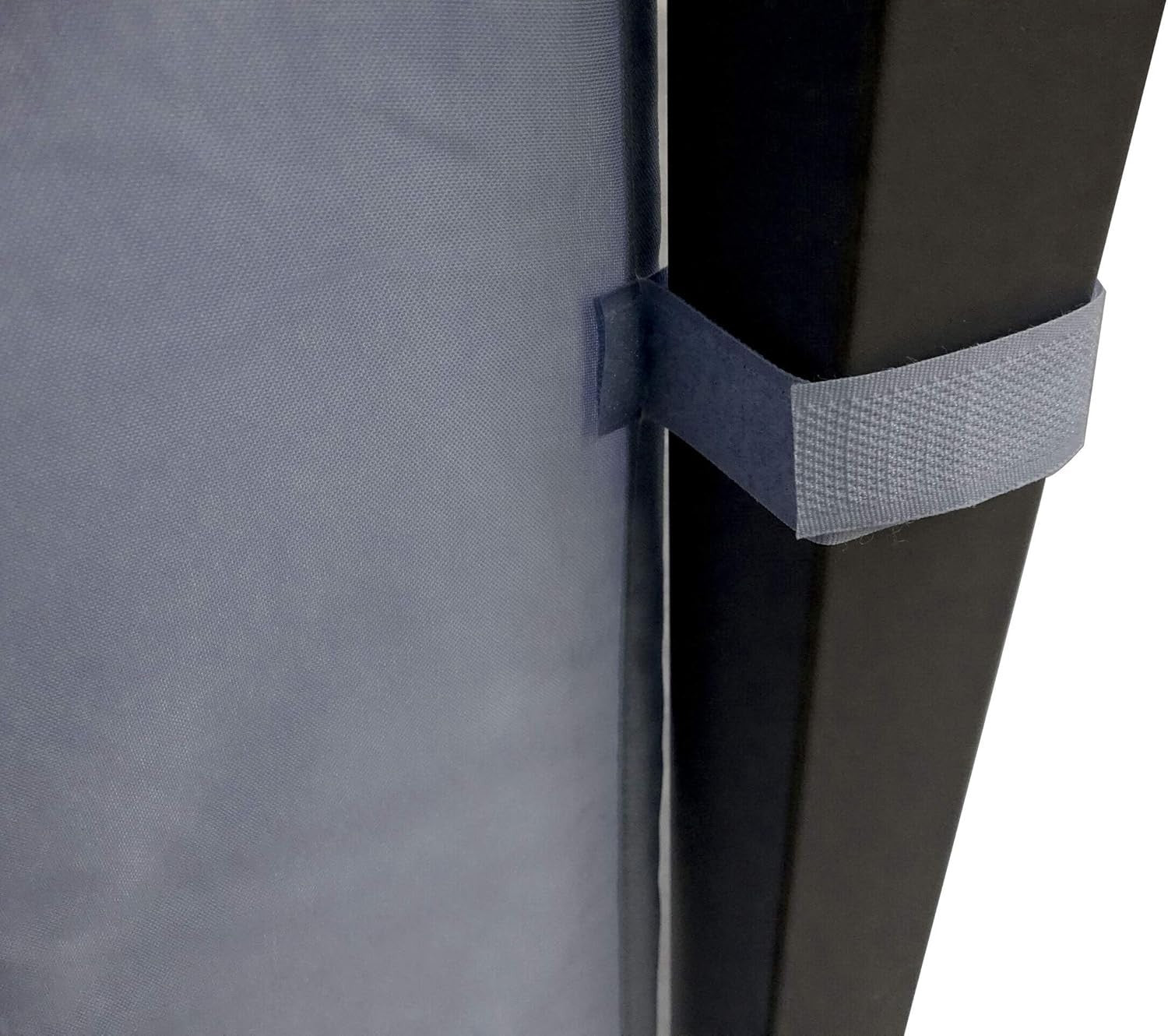 2 Gazebo Side Panels 3x4m Anthracite Polyester w/ Zipper Window